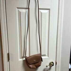 Coach Brown Crossbody Bag with Adjustable Strap